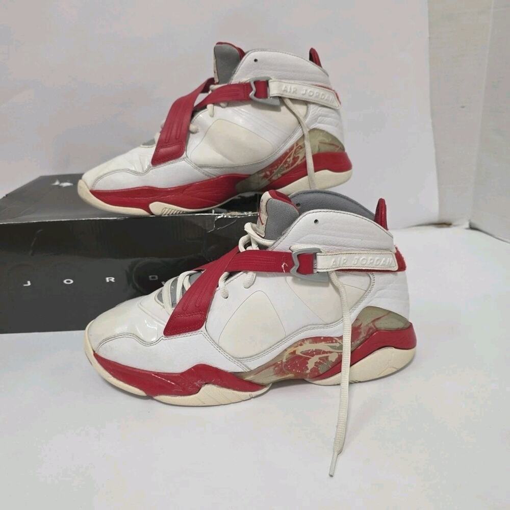 Nike Air Jordan 8 VIII Retro White Varsity Red Mens Size 11.5 OG Box